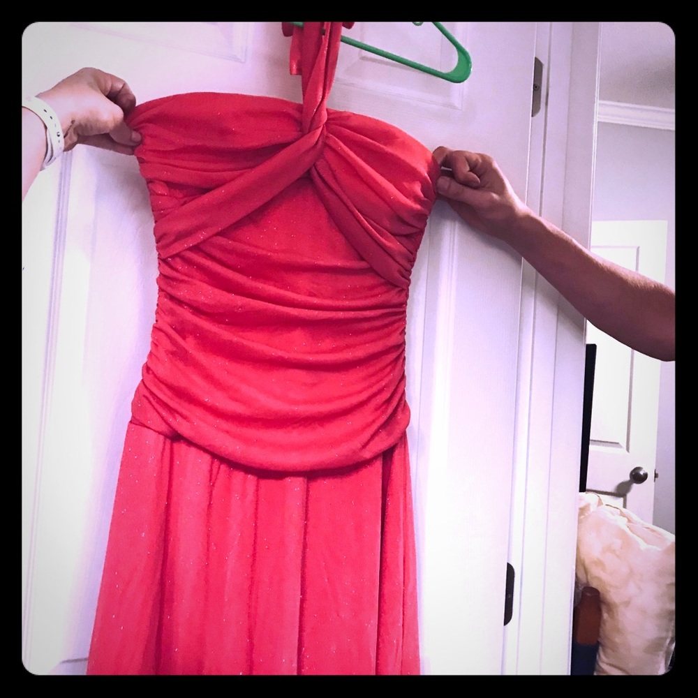 City triangle prom dress